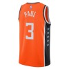 NBA Mænd Trøje Los Angeles Clippers Chris Paul 2025-26 Nike City Edition Orange Swingman